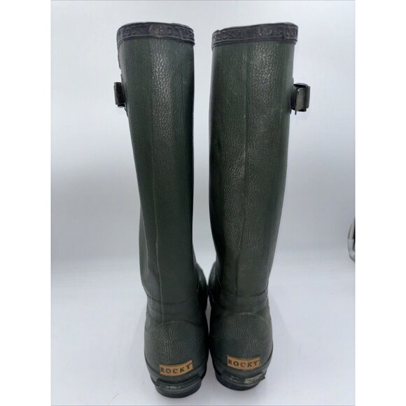 Rocky Ducks Unlimited Rubber hunting boots Mens 7 Women’s 9 - Picture 5 of 10